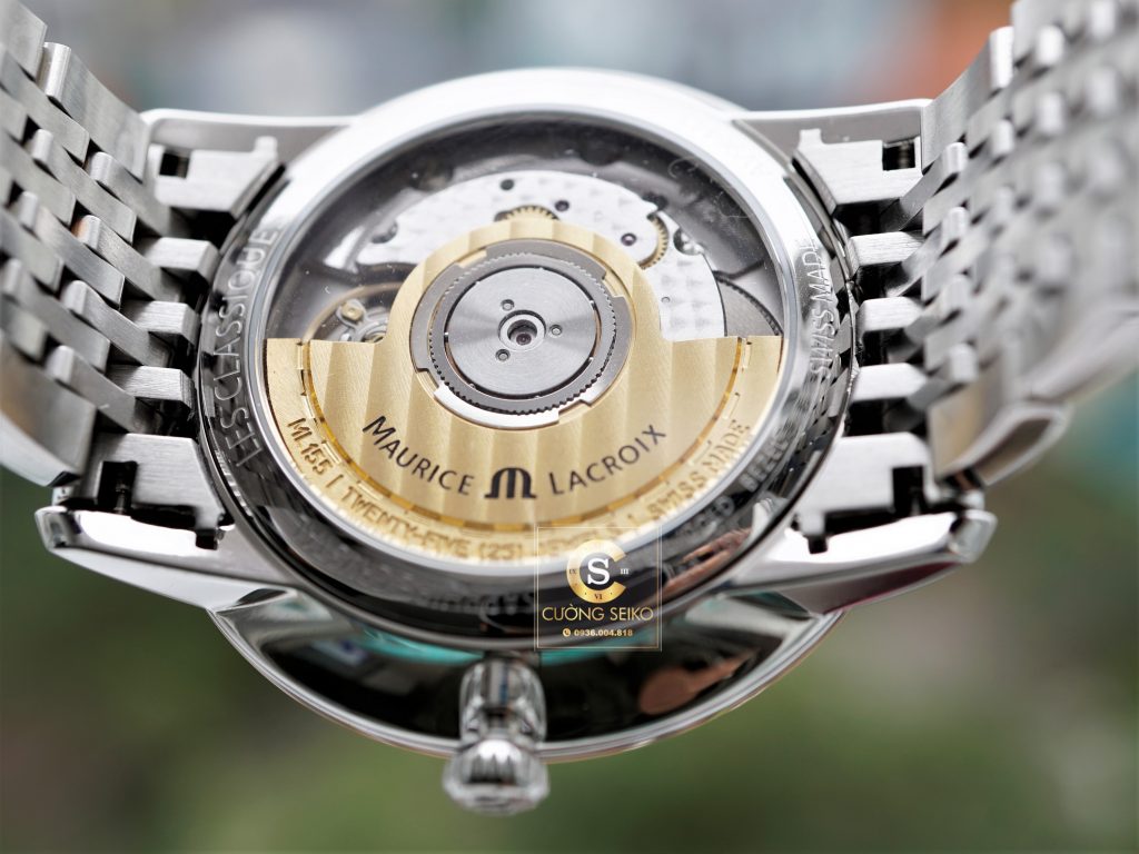 Bộ máy tinh xảo ở mặt sau của Maurice Lacroix LC6067-PS103-310-1