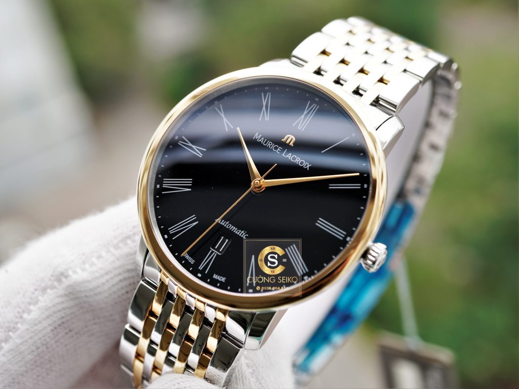 Maurice Lacroix LC6067-PS103-310-1 có kích thước 38,5mm rất phổ biến
