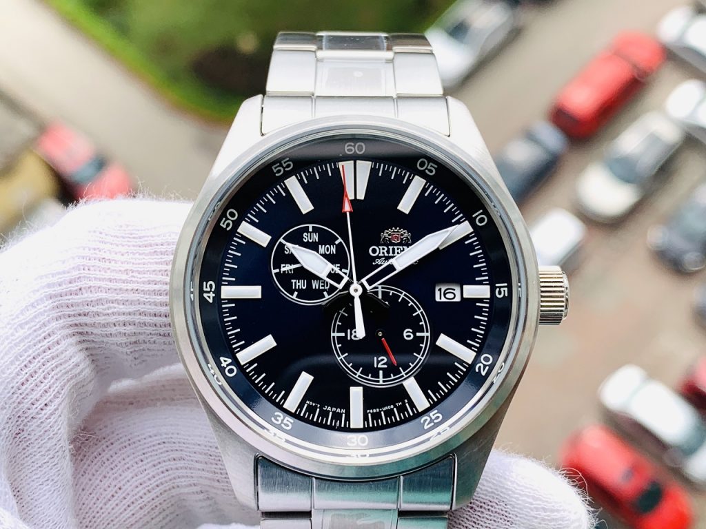 Orient Sport RA-AK0401L10B thiết kế dial xanh trẻ trung
