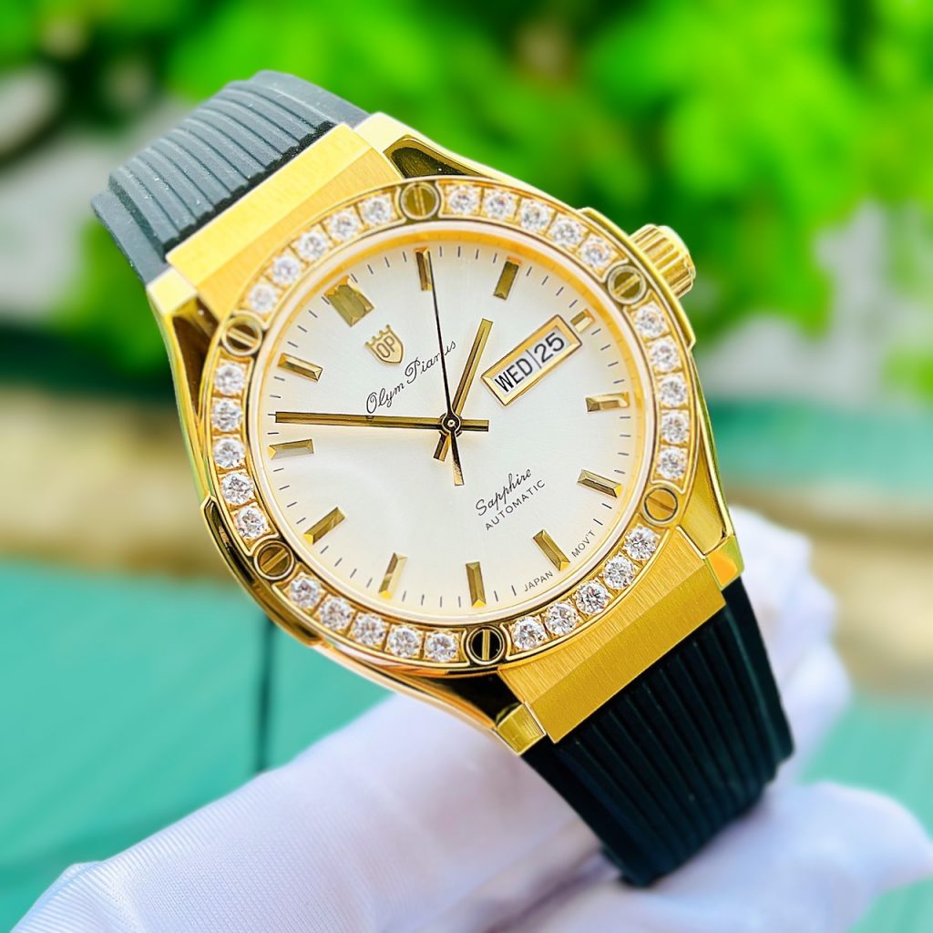 Dây cao su cao cấp, lạ trên Olym Pianus OP990-45ADGK-GL-T